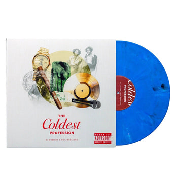 DJ Premier & Roc Marciano - The Coldest Profession (Limited Edition Blue Vinyl LP x/500) - Rare Limiteds