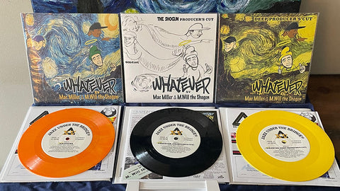 Mac Miller & M Will The Shogun - Whatever (Limited Edition 3 x 7" Vinyl Bundle x/100)