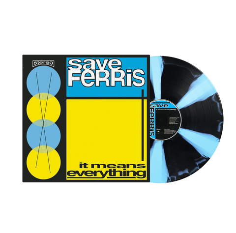 Save Ferris - It Means Everything (Limited Edition Black & Blue Pinwheel Vinyl LP x/200)