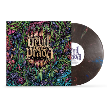 The Devil Wears Prada - Plagues (Band Exclusive Black w/ Rainbow Swirl Vinyl LP x/500) - Rare Limiteds