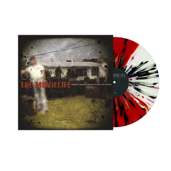 The Movielife - Forty Hour Train Back To Penn (Drive-Thru Records Exclusive Ruby & Milky Clear Quad w/ Splatter Vinyl LP x/150)