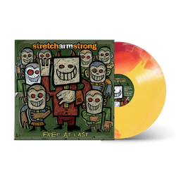 Stretch Arm Strong - Free At Last (Hand-Numbered Smartpunk Exclusive Heart & Fire Smash Vinyl LP x/100)