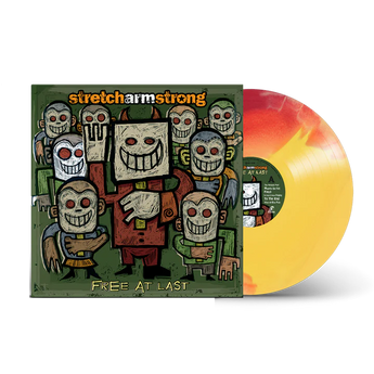 Stretch Arm Strong - Free At Last (Hand-Numbered Smartpunk Exclusive Heart & Fire Smash Vinyl LP x/100)