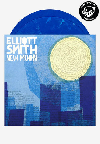 Elliott Smith - New Moon (Newbury Comics Exclusive Frosted Blue Vinyl 2xLP x/750) - Rare Limiteds