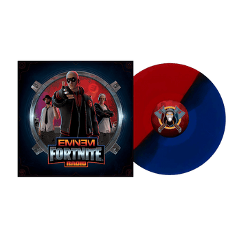 Eminem - Fortnite Radio (Number - Stamped Limited Edition Red/Blue/Black Split Vinyl LP) - Rare Limiteds