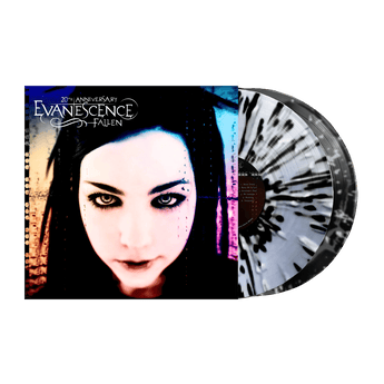 Evanescence - Fallen (Deluxe 20th Anniversary Edition Black / Silver / White Blend Vinyl 2xLP) - Rare Limiteds
