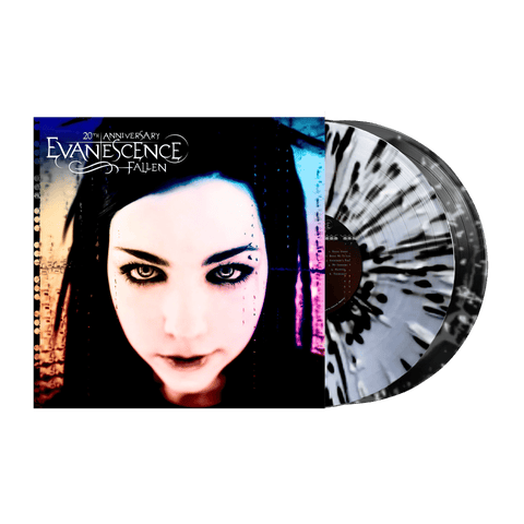 Evanescence - Fallen (Deluxe 20th Anniversary Edition Black / Silver / White Blend Vinyl 2xLP) - Rare Limiteds