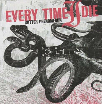 Every Time I Die - Gutter Phenomenon (Limited Edition Hot Pink / Black Split w/ White Splatter Vinyl LP x/1000) - Rare Limiteds