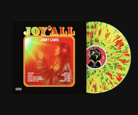 Jenny Lewis - Joy'All (Webstore Exclusive Autographed Splatter Vinyl LP)