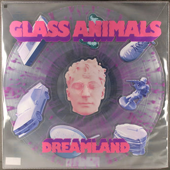 Glass Animals - Dreamland (Special Deluxe Edition Clear w/ Purple Splatter Vinyl LP) - Rare Limiteds