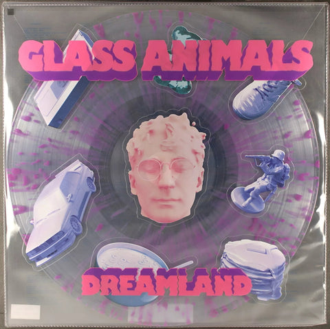 Glass Animals - Dreamland (Special Deluxe Edition Clear w/ Purple Splatter Vinyl LP) - Rare Limiteds