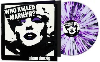 Glenn Danzig - Who Killed Marilyn? (Limited Edition White / Purple / Black Splatter 12" Vinyl EP) - Rare Limiteds