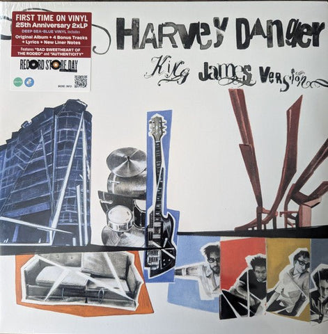 Harvey Danger - King James Version (Record Store Day 2025 Exclusive Deep Sea Blue Vinyl 2xLP x/1000) - Rare Limiteds