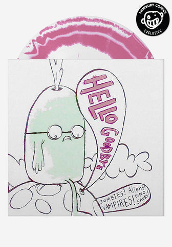 Hellogoodbye - Zombies! Aliens! Vampires! Dinosaurs! (Newbury Comics Exclusive Hot Pink / White Vinyl LP x/300) - Rare Limiteds