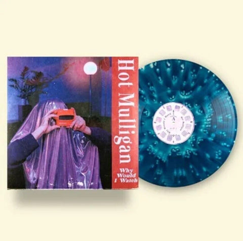 Hot Mulligan - Why Would I Watch (Limited Edition Cloudy Blue Vinyl LP w/ OBI Strip x/300) - Rare Limiteds