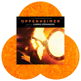 Ludwig Göransson – Oppenheimer [Original Motion Picture Soundtrack] (Mondo Exclusive Nuclear Explosion Vinyl 3xLP w/ OBI Strip) - Rare Limiteds