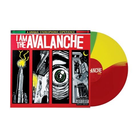 I Am The Avalanche - I Am The Avalance [Self - Titled] (Limited Edition Green/Yellow/Red Stripe Vinyl LP x/200) - Rare Limiteds