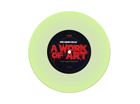 Ice Nine Kills - A Work Of Art (Limited Edition Glow-In-The-Dark 7 Ice Nine Kills - A Work Of Art (Limited Edition Glow-In-The-Dark 7