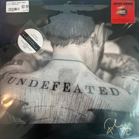 Frank Turner - Undefeated (Autographed Vinyl LP) - Rare Limiteds