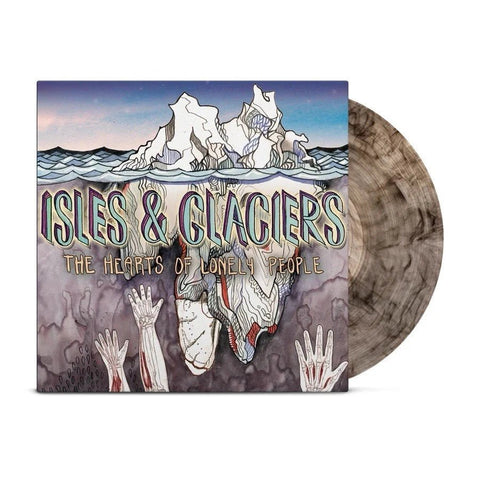 Isles & Glaciers - The Hearts Of Lonely People (Limited Edition Ghost Mix Vinyl LP x/500) - Rare Limiteds