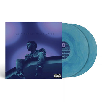 J. Cole - 2014 Forest Hills Drive (10th Anniversary Edition Blue Marble Vinyl 2xLP) - Rare Limiteds