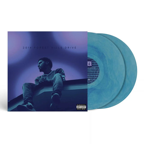 J. Cole - 2014 Forest Hills Drive (10th Anniversary Edition Blue Marble Vinyl 2xLP) - Rare Limiteds