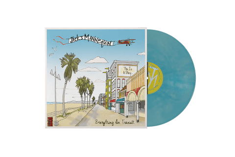 Jack's Mannequin - Everything In Transit (Smartpunk Exclusive 20th Anniversary Edition Milky Clear & Sky Blue Galaxy Vinyl LP x/200) - Rare Limiteds