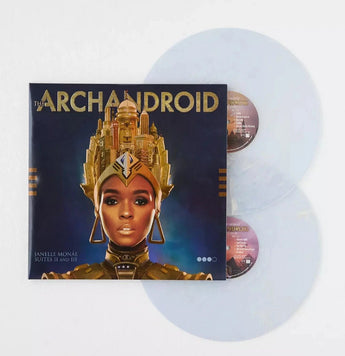 Janelle Monae - The ArchAndroid (15th Anniversary Special Edition Urban Outfitters Exclusive Gold & White Iridescent Vinyl 2xLP x/3000) - Rare Limiteds