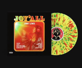 Jenny Lewis - Joy'All (Webstore Exclusive Autographed Splatter Vinyl LP) - Rare Limiteds