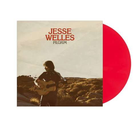 Jesse Welles - Pilgrim (Limited Edition Neon Kiss Red Vinyl LP) - Rare Limiteds