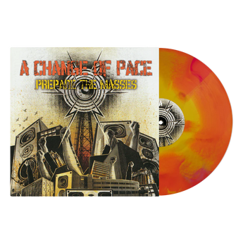 A Change Of Pace - Prepare The Masses (Limited Edition Red / Orange / Yellow Smash Vinyl LP x/150)