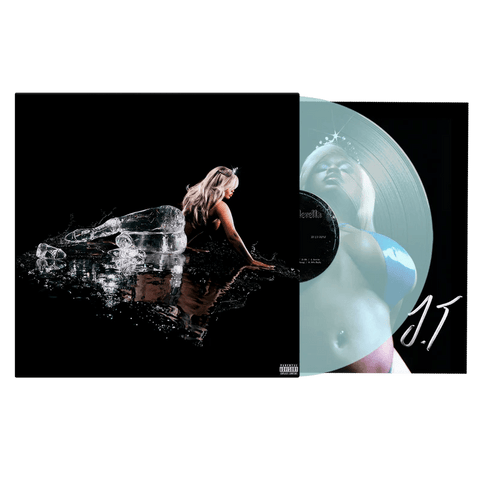 JT - City Cinderella (Autographed Limited Edition Icy Blue Transparent VInyl LP) - Rare Limiteds