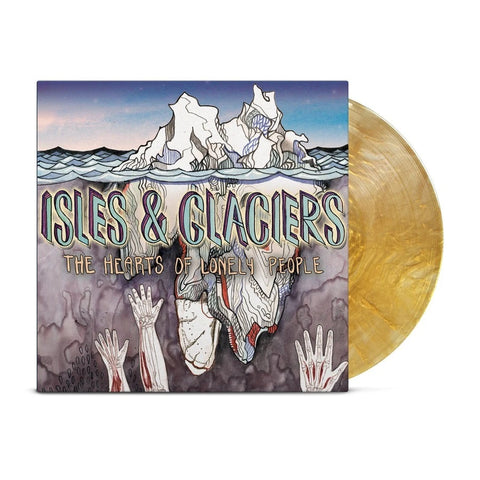Isles & Glaciers - The Hearts Of Lonely People (Limited Edition Metallic Gold Vinyl LP x/500)