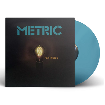 Metric - Fantasies (Limited Edition Translucent Sea Blue Vinyl LP)