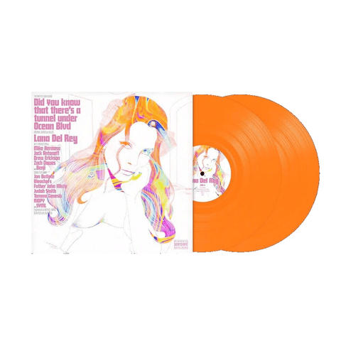 Lana Del Rey - Did You Know That There's A Tunnel Under Ocean Blvd (Limited Festival Edition Orange Vinyl 2xLP) - Rare Limiteds