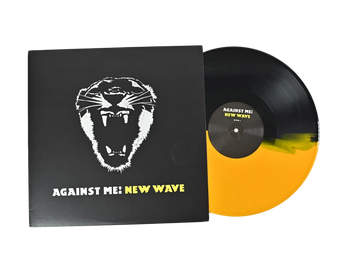 Against Me! - New Wave (Limited Edition Black / Yellow Split Vinyl LP) - Rare Limiteds