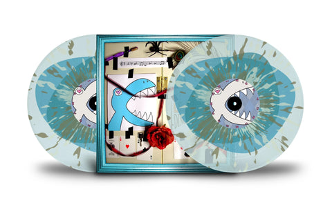 Lemon Demon - Dinosaurchestra (Bull Moose Exclusive "Deep In The Ocean" Blue Swirl w/ Swamp Green Splatter Vinyl 2xLP x/150) - Rare Limiteds