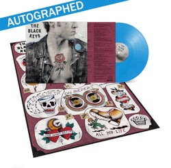 The Black Keys - No Rain, No Flowers (Autographed Limited Edition Sky Blue Vinyl LP)