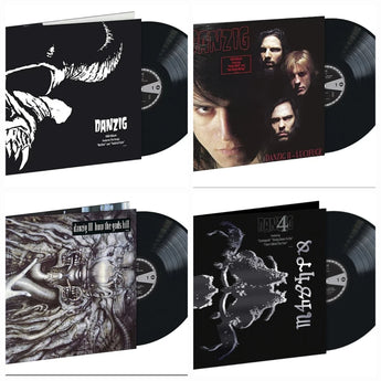 Danzig - I + II + III + IV (Black Vinyl 4xLP Bundle)