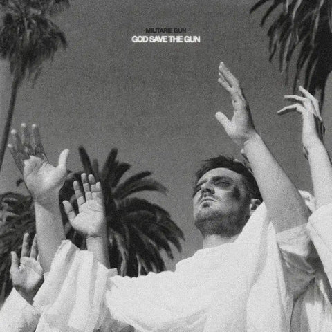 Militarie Gun - God Save The Gun (Tour Exclusive Red, White & Blue Splatter Vinyl LP x/300)