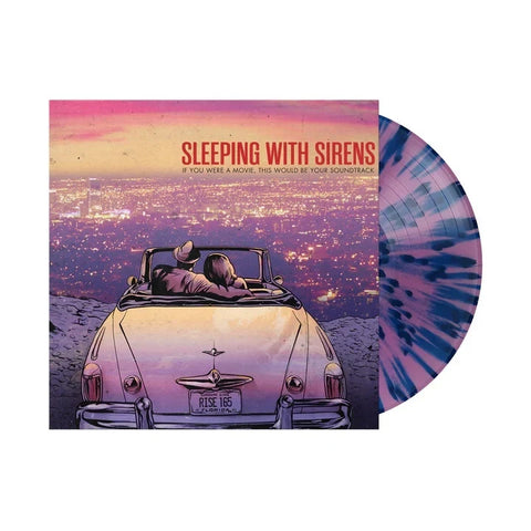 Sleeping With Sirens - If You Were A Movie, This Would Be Your Soundtrack (Limited Edition Violet w/ Aqua Splatter Vinyl LP x/1500) - Rare Limiteds