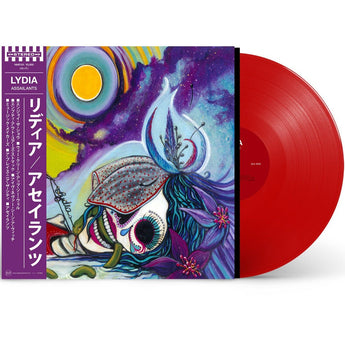 Lydia - Assailants (Limited Edition Red Vinyl LP w/ Japanese OBI Strip x/100) - Rare Limiteds