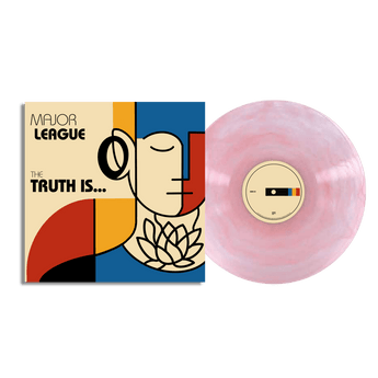 Major League - The Truth Is... (Limited Edition Opaque w/ Pink & Blue Swirl 12" Vinyl EP x/100) - Rare Limiteds