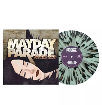 Mayday Parade - Valdosta (Limited Edition Coke Bottle Clear w/ Black Splatter 10" Vinyl EP x/250) - Rare Limiteds