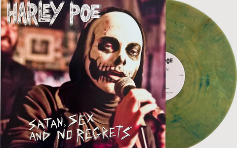 Harley Poe - Satan, Sex, And No Regrets (10-Year Anniversary Edition 180-GM Swamp Monster Vinyl LP x/1000)