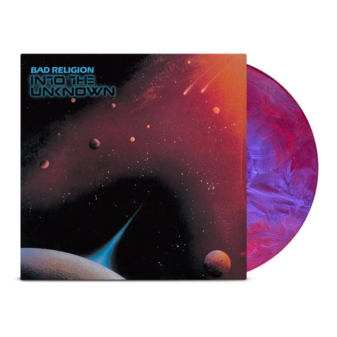 Bad Religion - Into The Unknown (Limited Edition Red Nebula Splash Vinyl LP w/ Autographed Apology Letter)