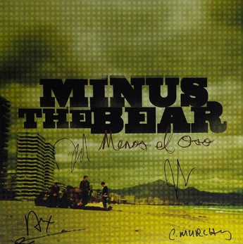 Minus The Bear - Menos El Oso (Autographed Limited Edition Translucent Magenta Vinyl 2xLP) - Rare Limiteds
