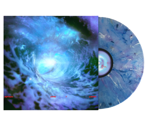 Night Tapes - portals//polarities (Limited Edition Blue Marble Vinyl LP) - Rare Limiteds