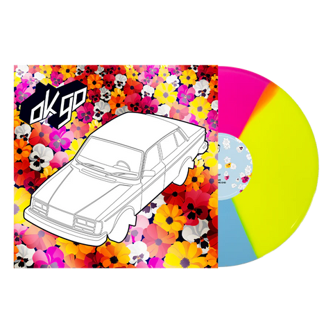 OK Go - OK Go [Self - Titled] (Smartpunk Exclusive Pink / Yellow / Blue Tri - Color Vinyl LP x/200) - Rare Limiteds