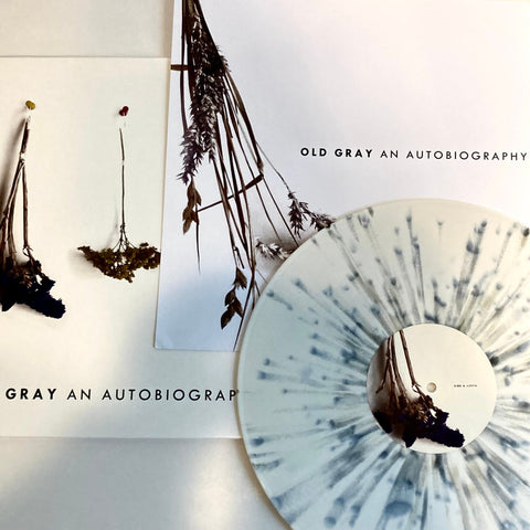 Old Gray - An Autobiography (Special Alternate Cover Art Edition White w/ Gold & Silver Splatter Vinyl LP x/25) - Rare Limiteds